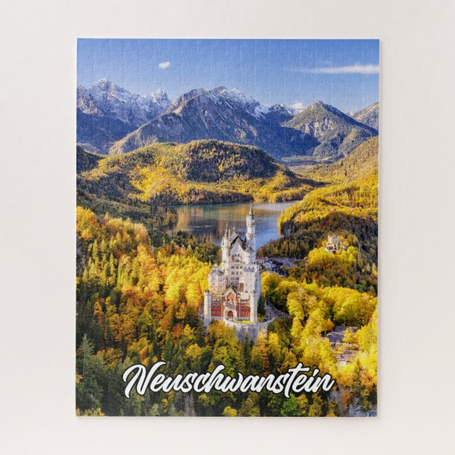 Neuschwanstein Castle, Germany Jigsaw Puzzle (Vertical)