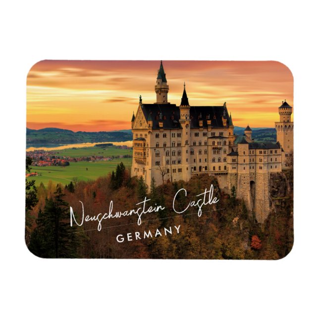 Neuschwanstein Castle Germany Magnet (Horizontal)