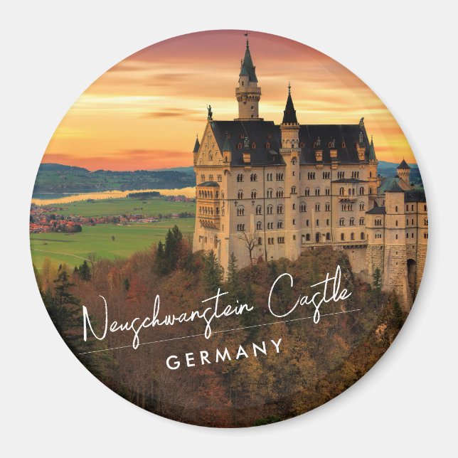 Neuschwanstein Castle Germany Magnet (Front)