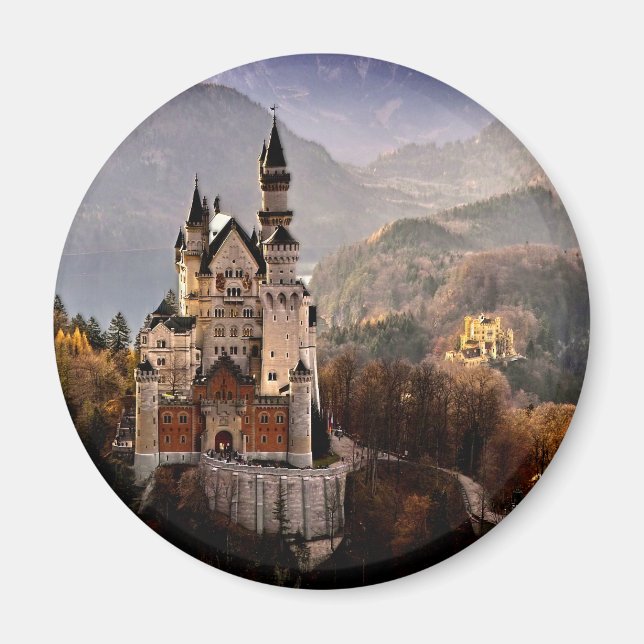 Neuschwanstein Castle Germany Magnet (Front)