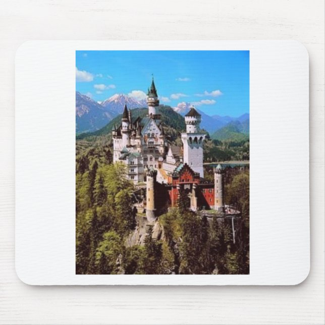 neuschwanstein castle - germany mouse mat (Front)