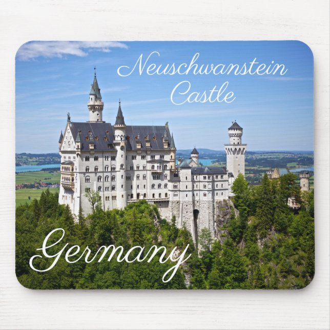 Neuschwanstein Castle Germany Mouse Mat (Front)