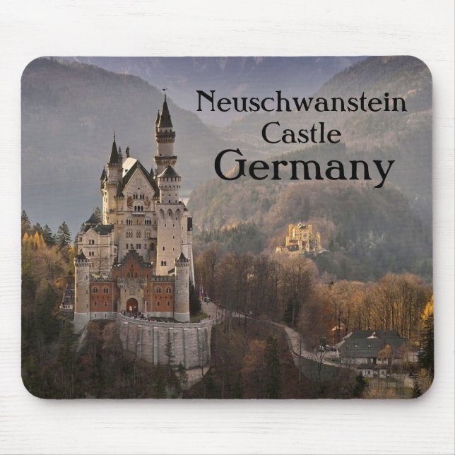 Neuschwanstein Castle Germany Mouse Mat (Front)