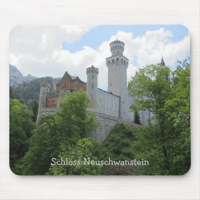 Neuschwanstein Castle - Germany Mouse Mat (Front)