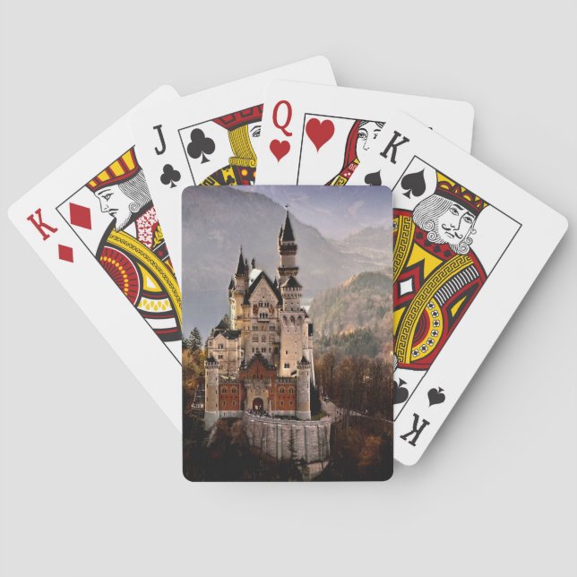 Neuschwanstein Castle Germany Playing Cards (Back)