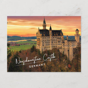 Neuschwanstein Castle Germany Postcard