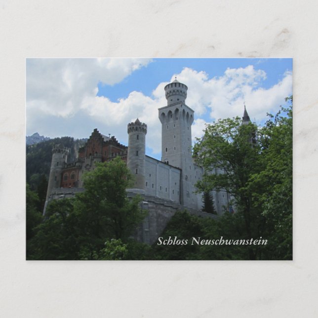 Neuschwanstein Castle - Germany Postcard (Front)
