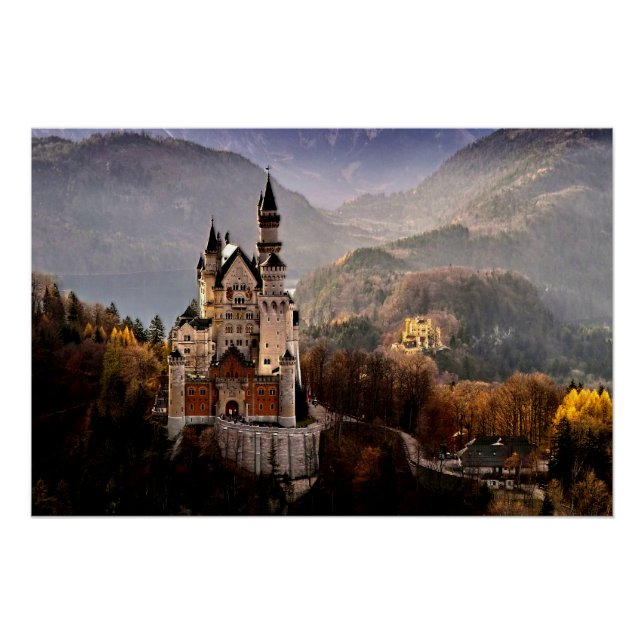 Neuschwanstein Castle Germany Poster (Front)