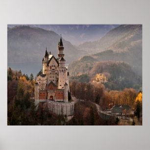 Neuschwanstein Castle Germany Poster