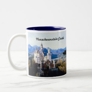 Neuschwanstein Castle Germany Two-Tone Coffee Mug