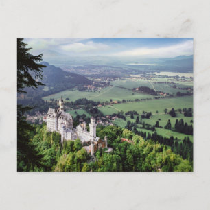 Neuschwanstein Castle Holiday Postcard