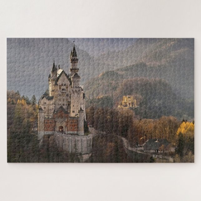 Neuschwanstein castle jigsaw puzzle (Horizontal)