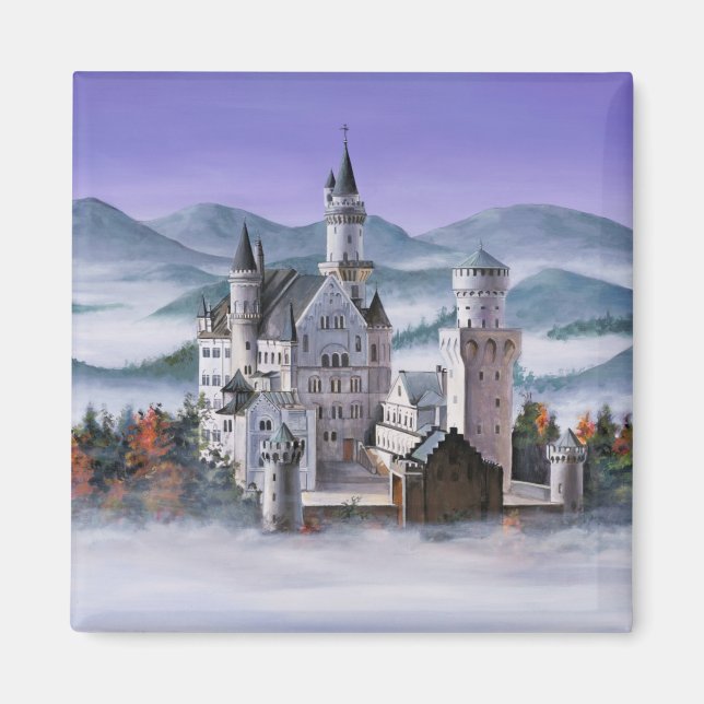Neuschwanstein Castle Magnet (Front)
