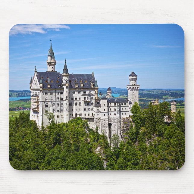 Neuschwanstein Castle Mouse Mat (Front)