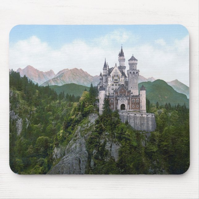 Neuschwanstein Castle Mouse Mat (Front)