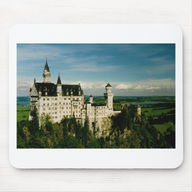 Neuschwanstein Castle Mouse Mat (Front)