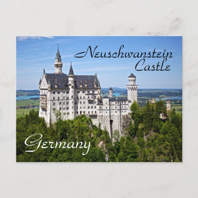 Neuschwanstein Castle Postcard (Front)