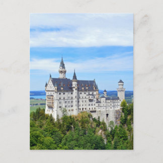 neuschwanstein castle postcard
