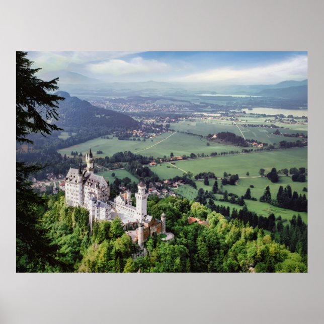 Neuschwanstein Castle Poster (Front)