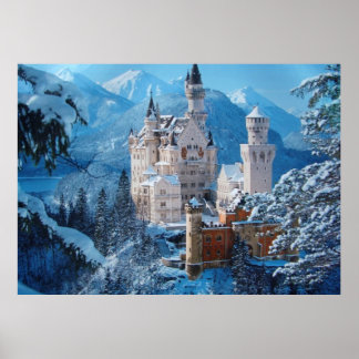 Neuschwanstein Castle Poster