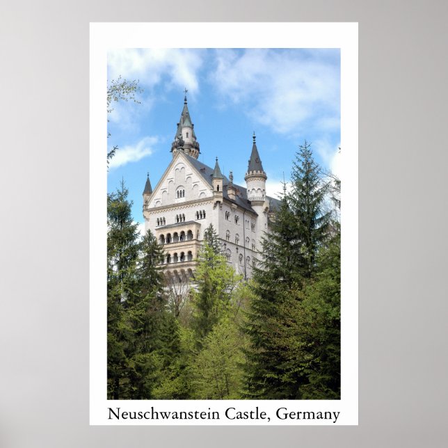 Neuschwanstein Castle Poster (Front)