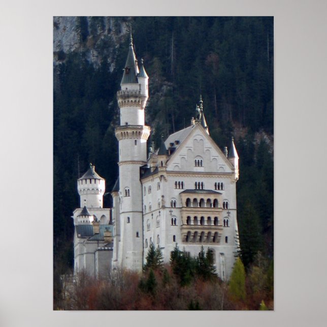 Neuschwanstein Castle Poster (Front)