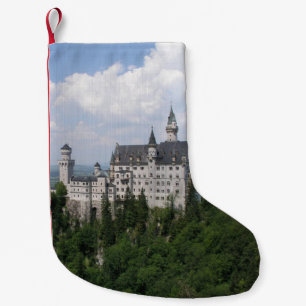 Neuschwanstein Castle Small Christmas Stocking