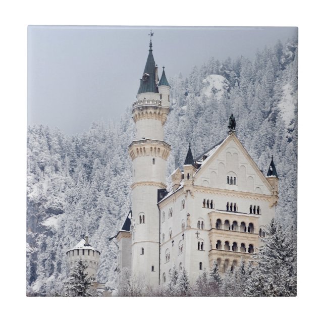 Neuschwanstein Castle Tile (Front)