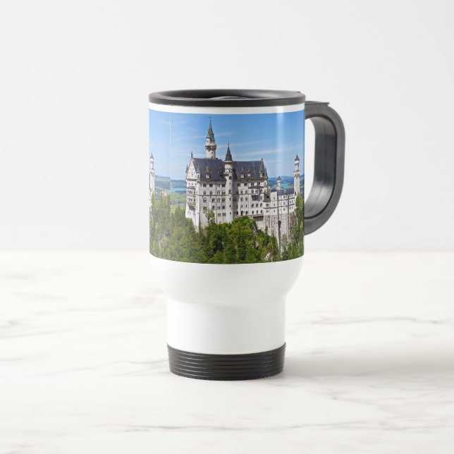 Neuschwanstein Castle Travel Mug (Front Right)