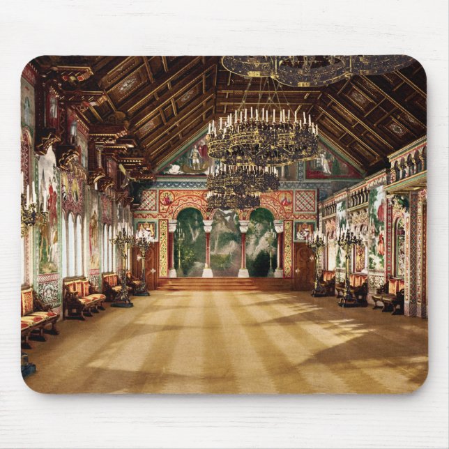 Neuschwanstein Castle Upper Bavaria Germany Mouse Mat (Front)