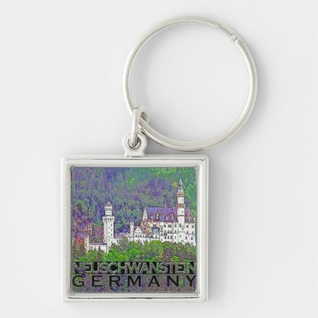 Neuschwanstein Key Ring (Front)