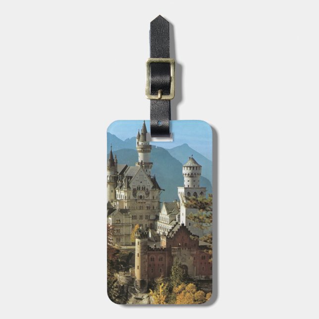Neuschwanstein Luggage Tag (Front Vertical)