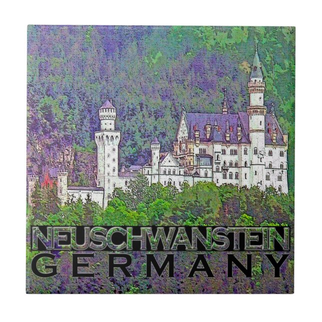 Neuschwanstein Tile (Front)