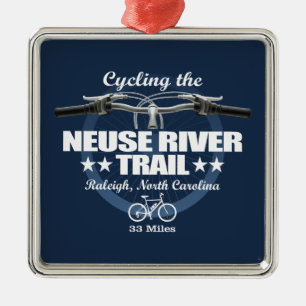 Neuse River Trail (H2) Metal Tree Decoration