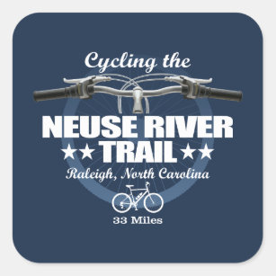 Neuse River Trail (H2) Square Sticker