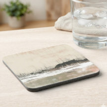Neutral abstract landscape