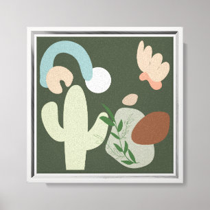 Neutral Aesthetic Canvas or Acrylic Print Modern