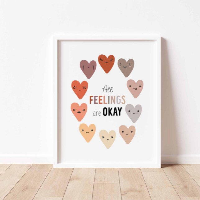 Neutral All feelings are OK poster (Creator Uploaded)