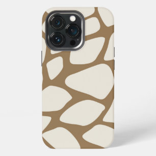 Neutral Animal Print Minimalist Tough Case iPhone