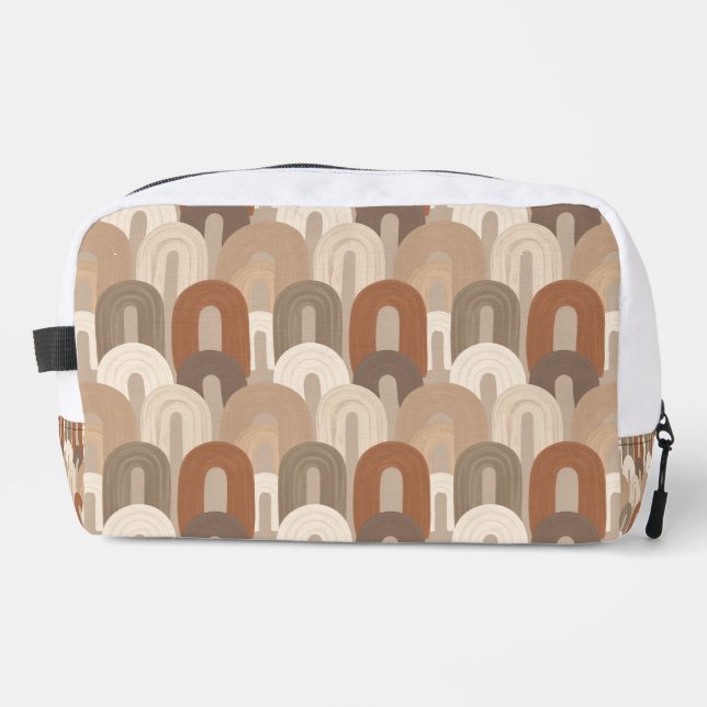 Neutral Arch Abstract Pattern Dopp Kit (Front)