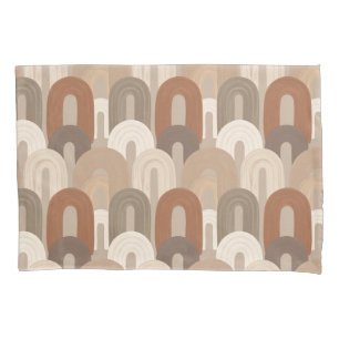 Neutral Arch Abstract Pattern Pillowcase