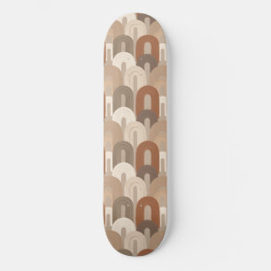 Neutral Arch Abstract Pattern Skateboard