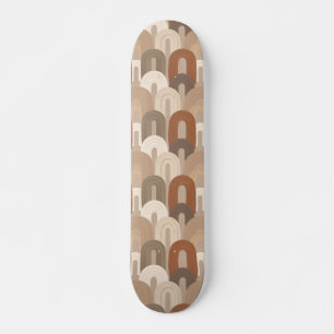 Neutral Arch Abstract Pattern Skateboard