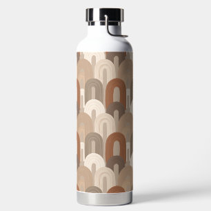 Neutral Arch Abstract Pattern Water Bottle