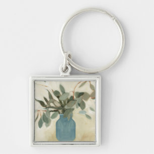 Neutral Arrangement - Stemmed Leaves Key Ring