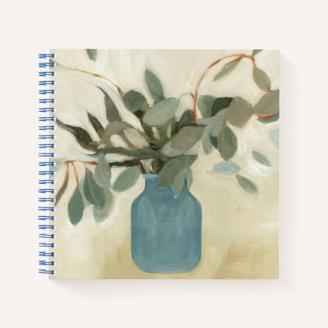 Neutral Arrangement - Stemmed Leaves Notebook (Front)