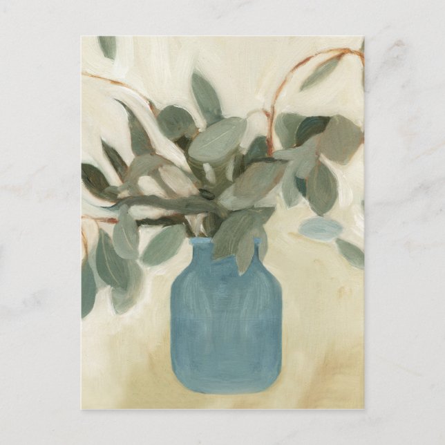 Neutral Arrangement - Stemmed Leaves Postcard (Front)