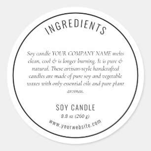 Neutral Black Ingredients Product Label