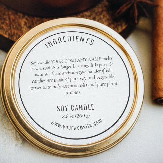 Neutral Black Ingredients Product Label