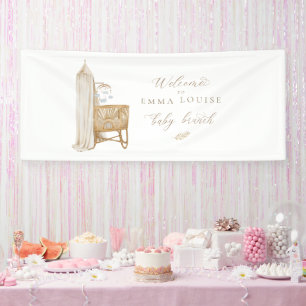 Neutral Boho Baby Brunch  Banner